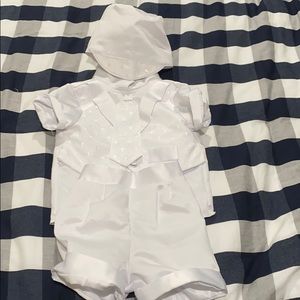 Like new boys baptism outfit 9-12M